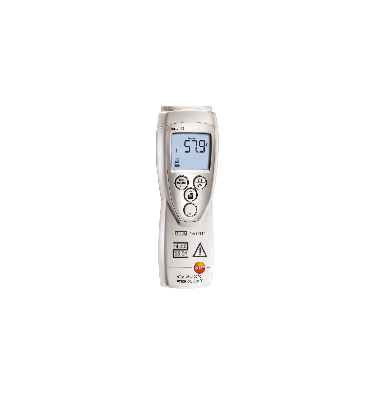 testo 112 highly accurate temperature measuring instrument - with PTB approval